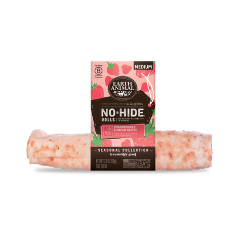 No-Hide Strawberries & Cream- Individual Chew