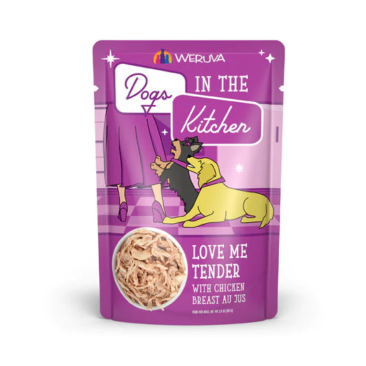 Weruva Dogs in the Kitchen Food Pouch- Love Me Tender