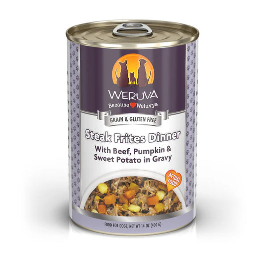 Weruva Classic Dog Wet Food - Steak Frites Dinner Recipe