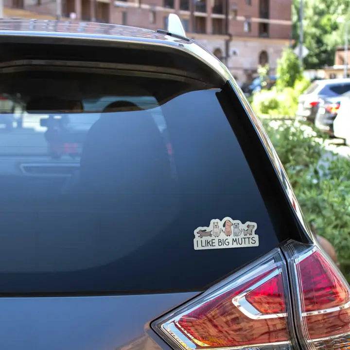 "I like Big Mutts" Vinyl Decal