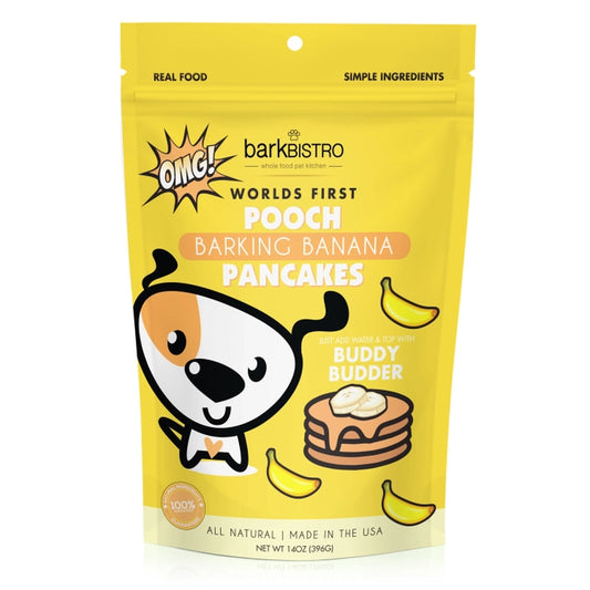Barking Banana Pooch Pancakes | Bark Bistro