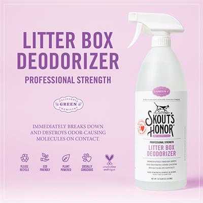 Litter Box Deodorizer | Skout's Honor