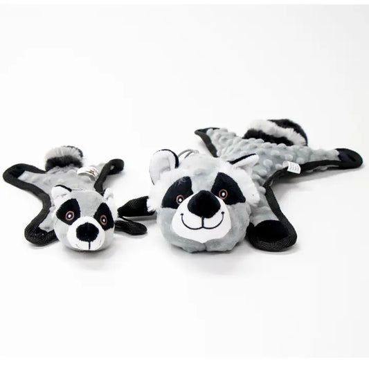2-in-1 Bumpy Raccoon Toy | Steel Dog