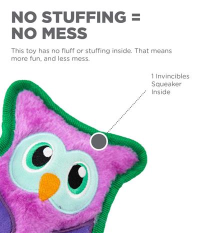 Mini Durable Owl Toy | Outward Hound