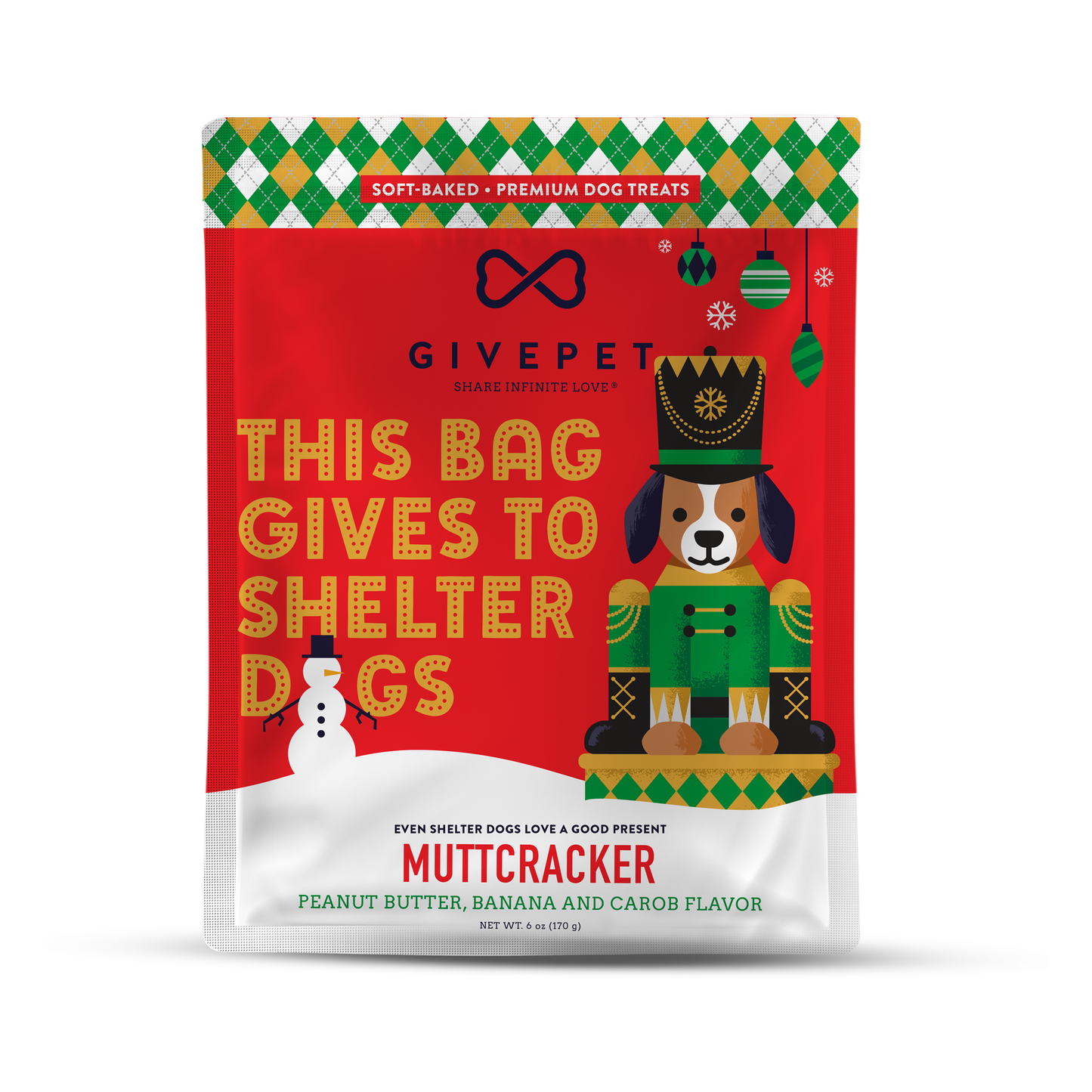GivePet Muttcracker Bark Dog Treats