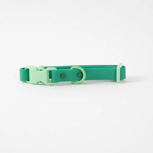 The Fritz Collar - Durable, Waterproof & Two-Tone | Green