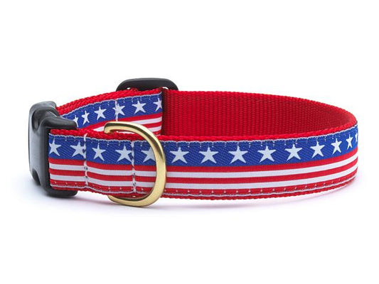Up Country Stars & Stripes Dog Collar