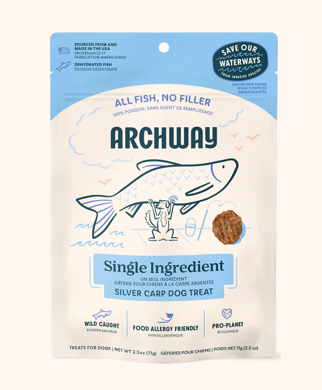 Silver Carp Dog Treats