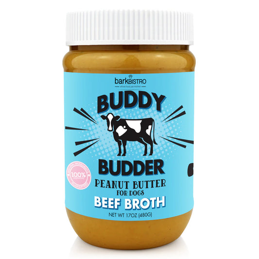 Buddy Budder Beef Broth Peanut Butter for Dogs