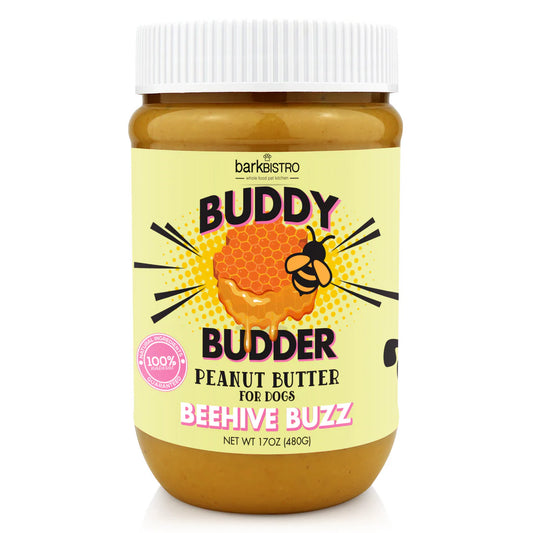 Buddy Budder Beehive Buzz Peanut Butter for Dogs