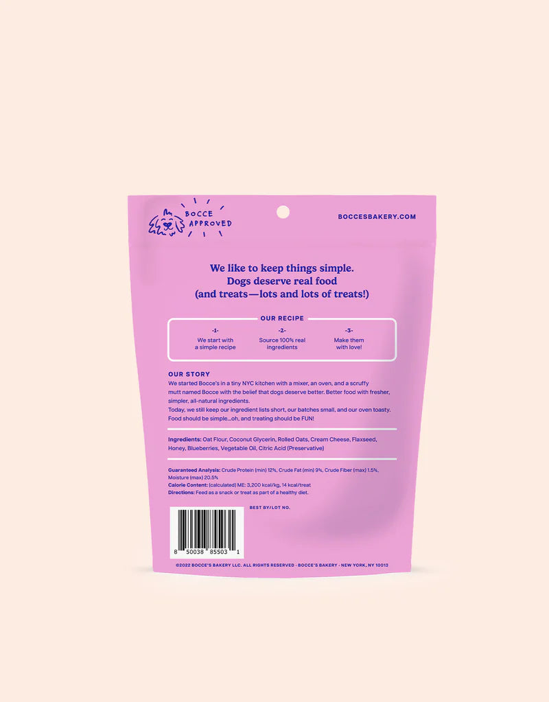 Bocce’s Berries & Cream Soft & Chewy Treats