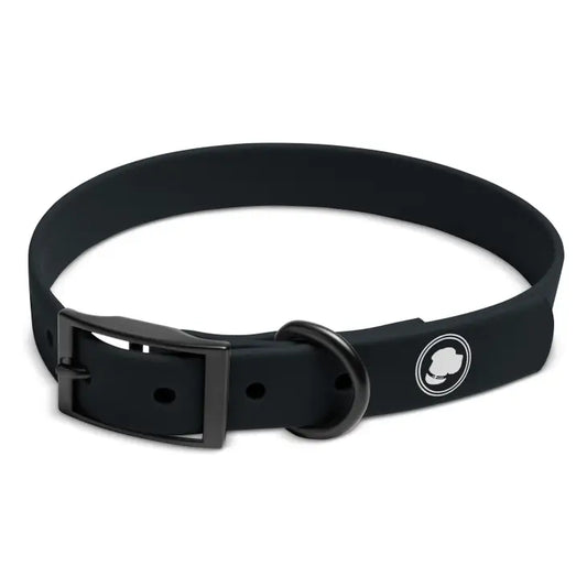 Black Biothane Collar by The Modern Dog Company