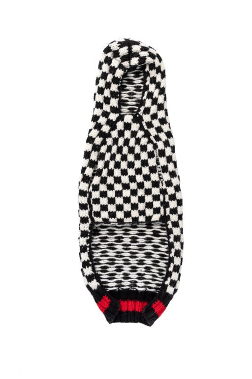 Checkerboard Hoodie Dog Sweater by Chilly Dog