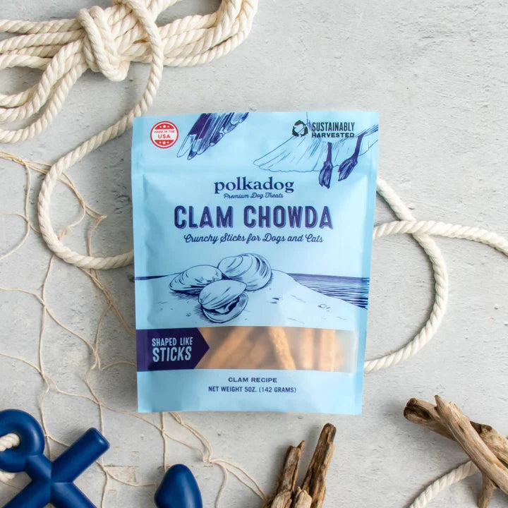 Polkadog Clam Chowda Treats