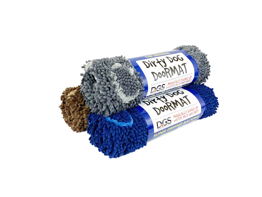 Dirty Dog Doormat - Brown