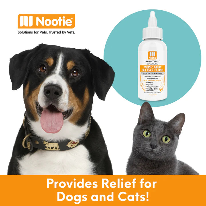 Medicated Pet Ear Flush | Antifungal & Antibacterial