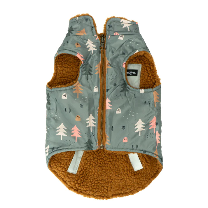 Take a Hike Reversible Teddy Vest | Lucy & Co