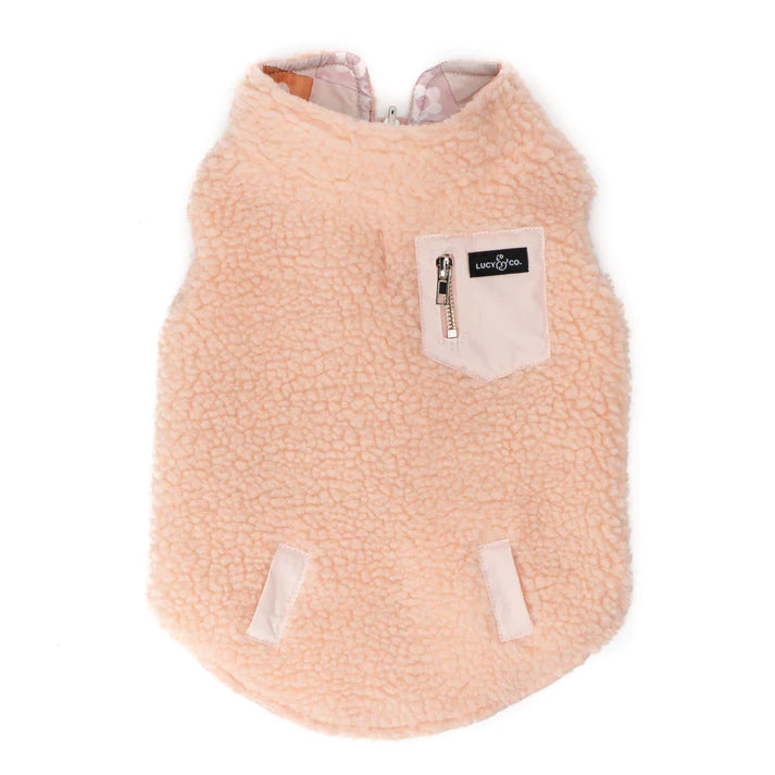 Daisy Delight Reversible Teddy Vest | Lucy & Co
