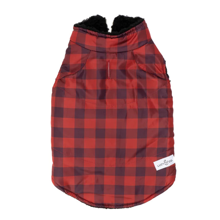 Holly Jolly Reversible Teddy Vest