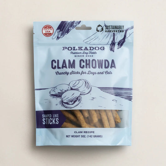 Polkadog Clam Chowda Treats