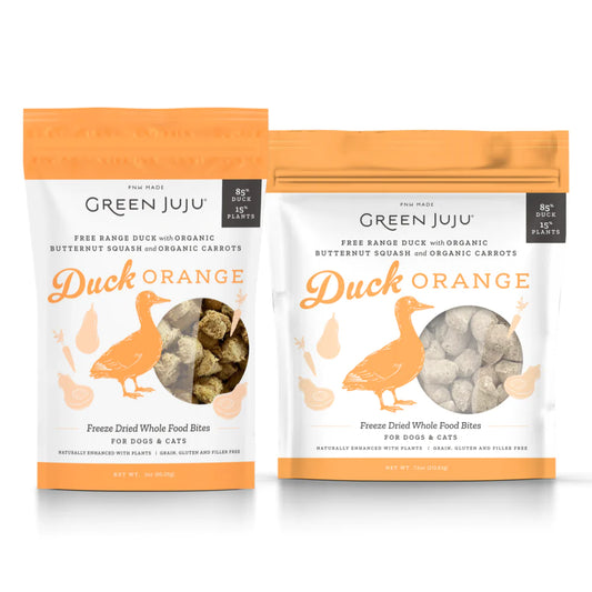 Duck Orange Freeze Dried Bites | Green Juju