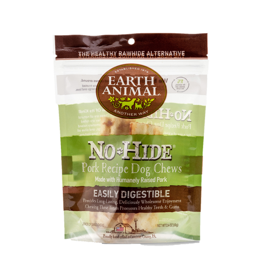 No-Hide Pork Chews & Sticks | Earth Animal