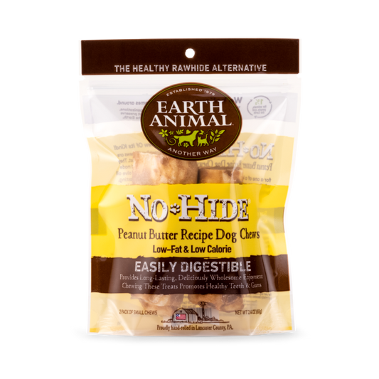 No-Hide Peanut Butter Chews & Sticks | Earth Animal