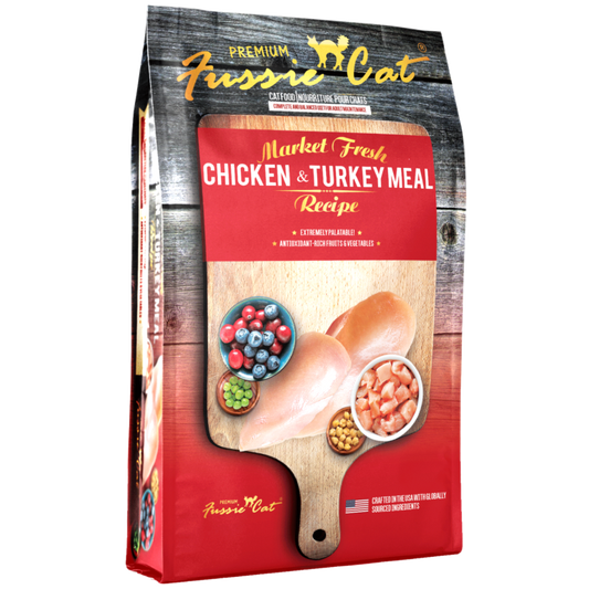 Fussie Cat Chicken & Turkey Grain-Free Dry Cat Food