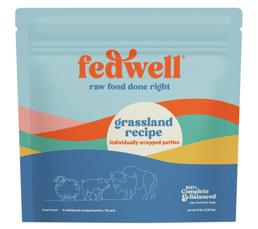 FEDWELL Raw Food- Grassland Recipe