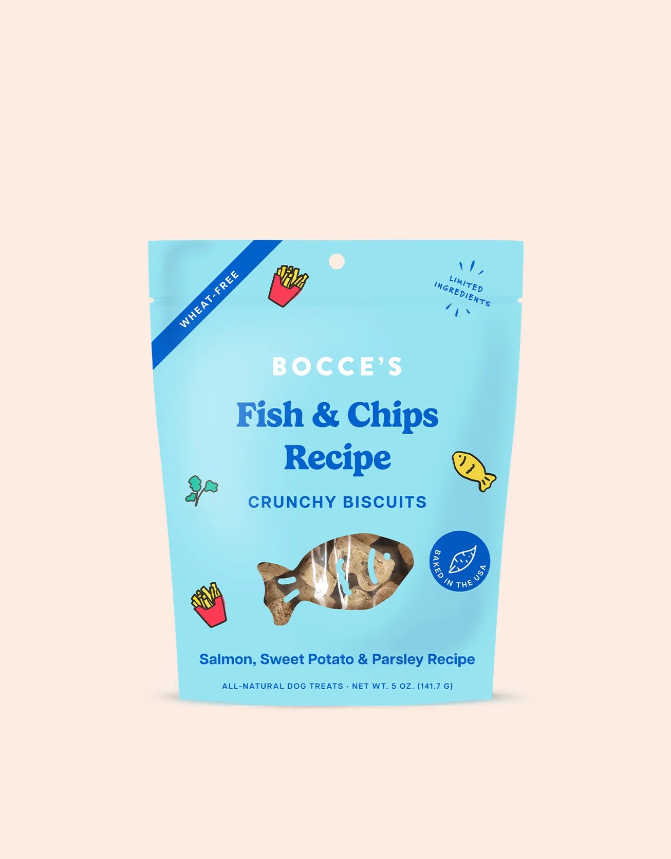 Bocce’s Fish & Chips Crunchy Treats