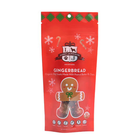 Lord Jameson- Gingerbread Organic Dog Treats