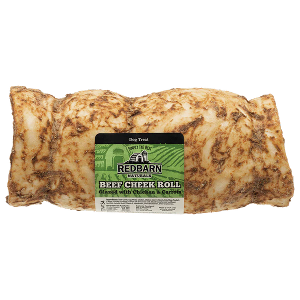 Glazed Beef Cheek Roll Chicken & Carrot Flavor | Redbarn