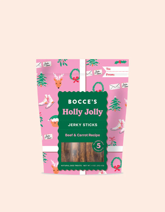 Bocce’s Holly Jolly Jerky Sticks