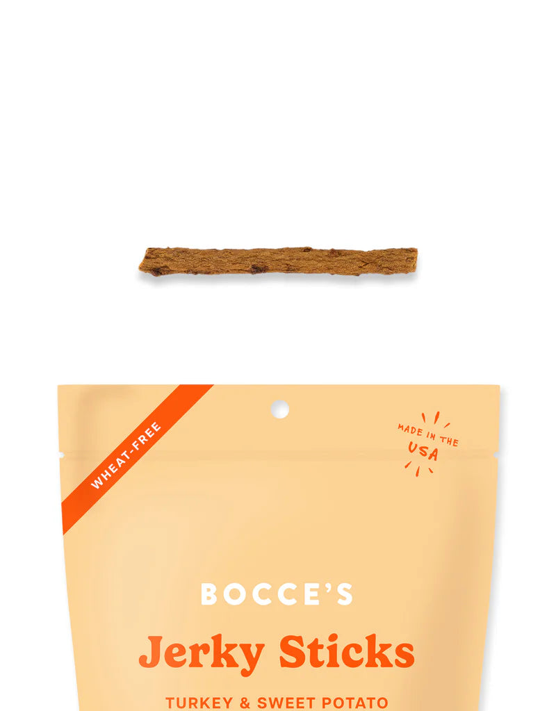 Bocce’s Grazers Turkey & Sweet Potato Jerky Sticks
