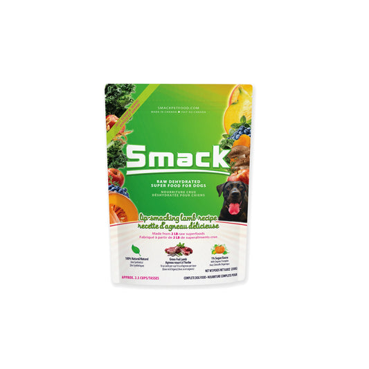 Lip Smacking Lamb Dehydrated Raw Food | SMACK
