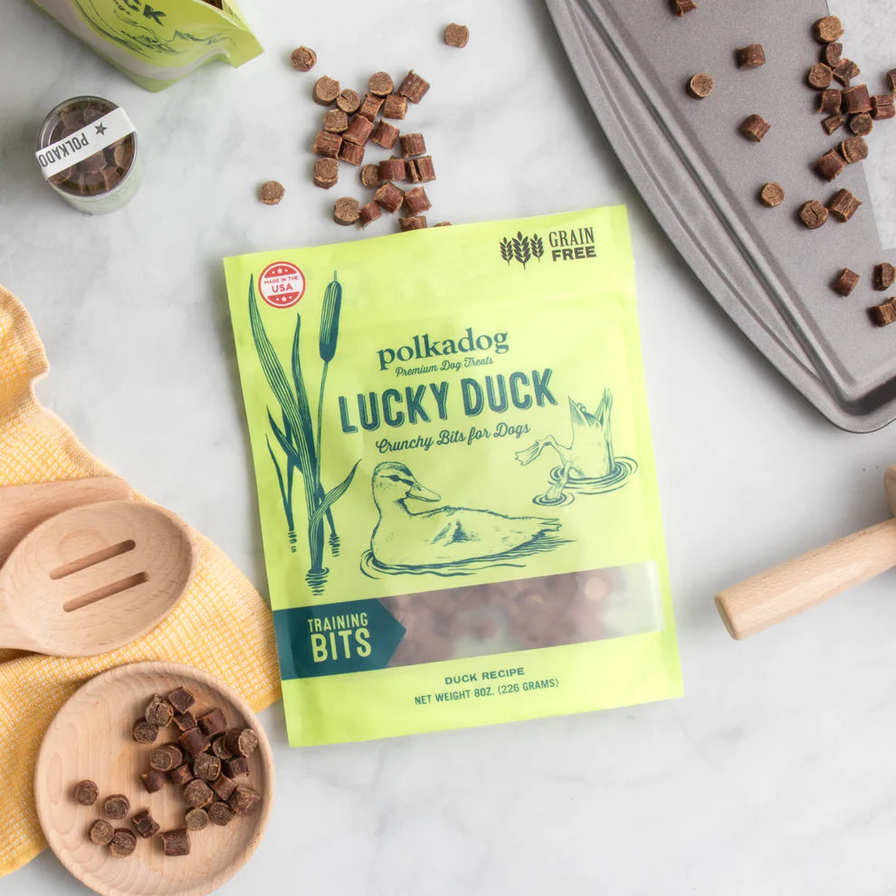 Polkadog Lucky Duck Training Bits