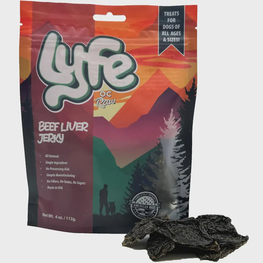 Lyfe Beef Liver Jerky