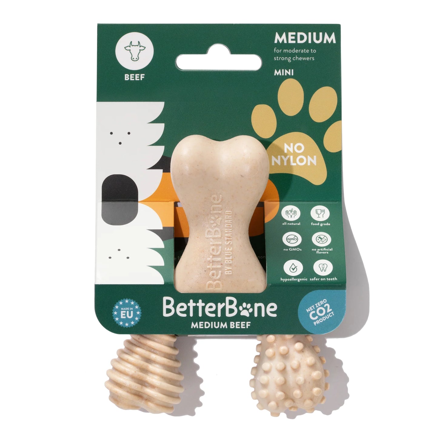 The BetterBone MEDIUM Beef Chew Toy