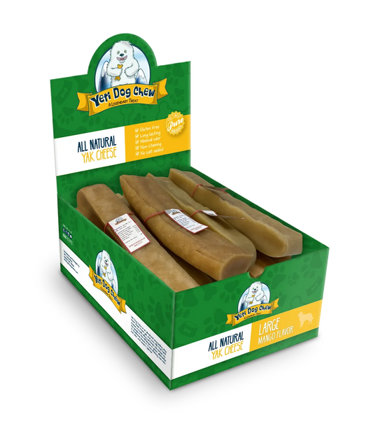 Mango Yak Cheese Chew | Yeti Dog Chew