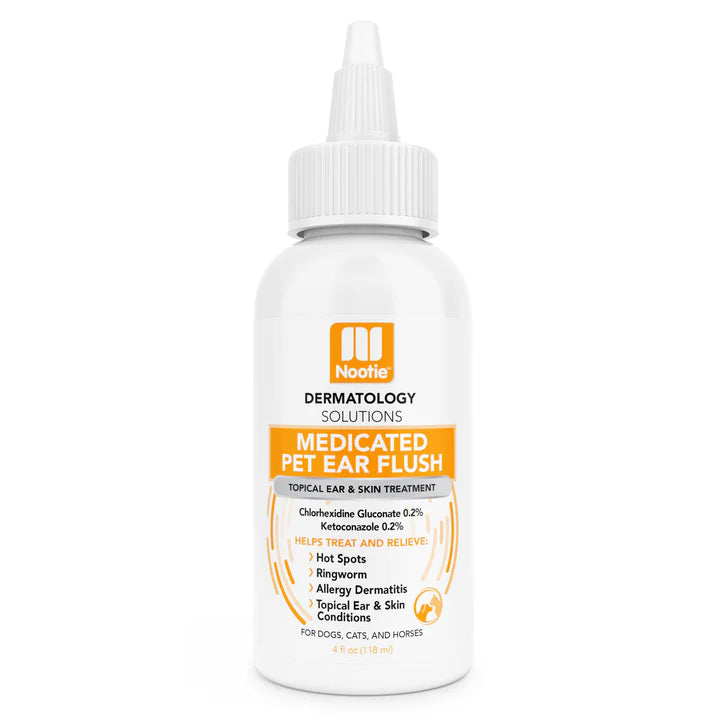 Medicated Pet Ear Flush | Antifungal & Antibacterial