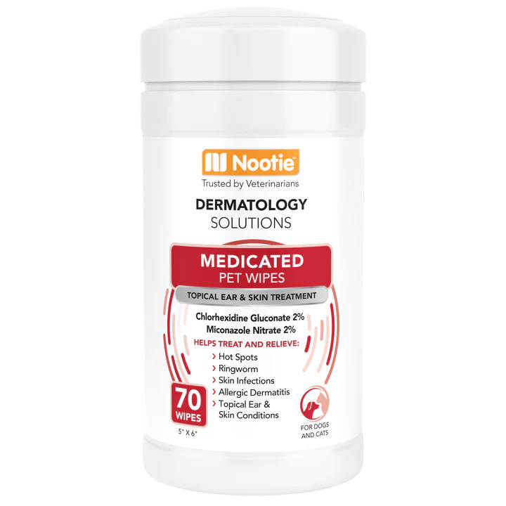 Medicated Pet Wipes | Antifungal & Antibacterial