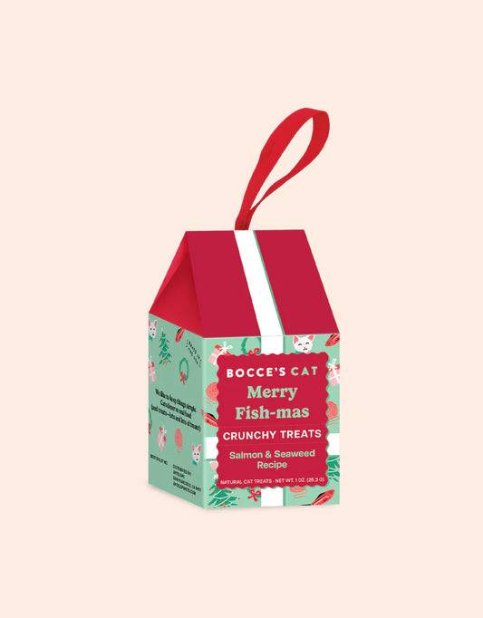 Merry Fish-Mas Cat Treats | Bocce's Bakery