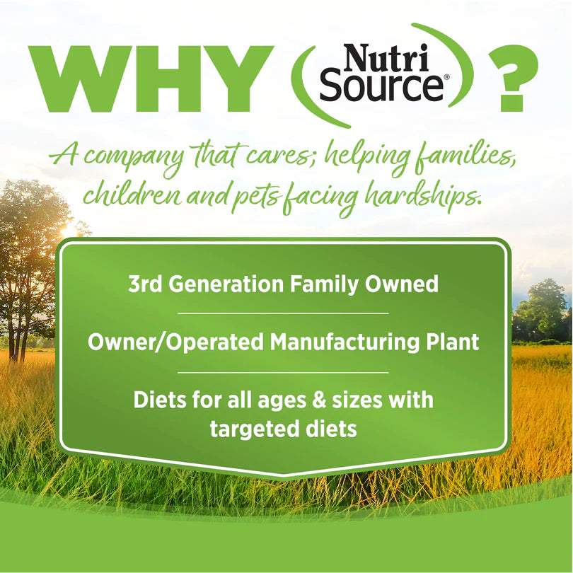 NutriSource Dry Dog Food - Weight Management Chicken and Rice Recipe