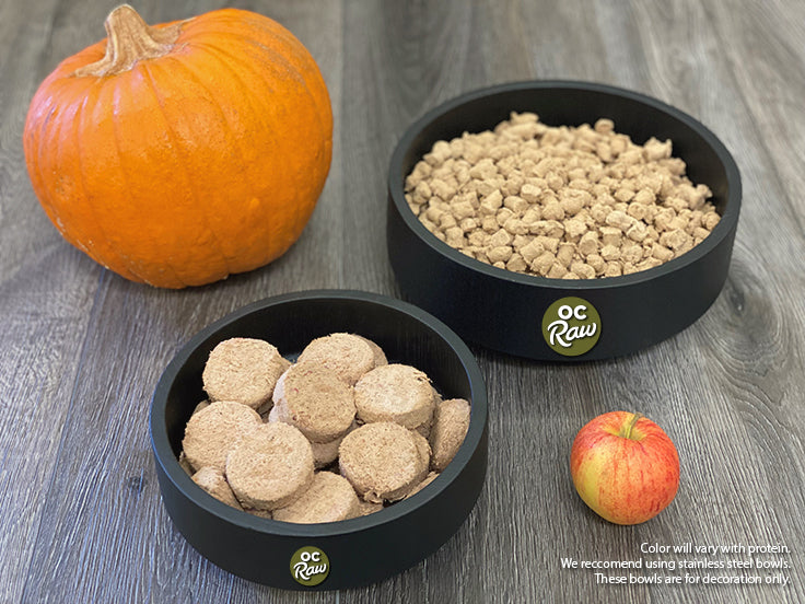 Beef & Produce ~ Freeze Dried Meaty Rox | OC Raw