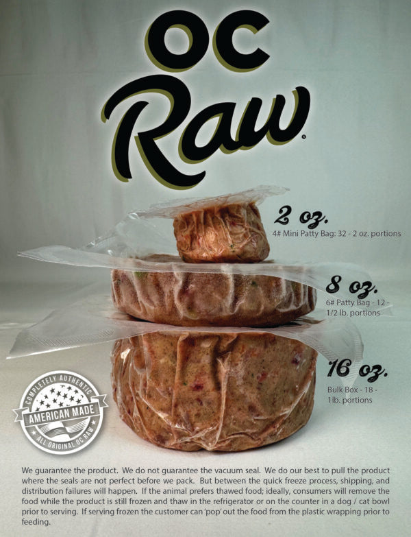 Chicken & Produce | OC Raw Frozen