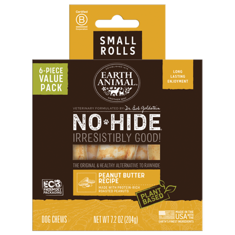 Packaged No-Hide: Peanut Butter Chews