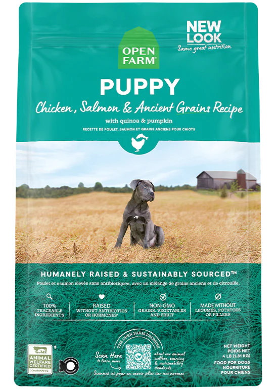 Open Farm Ancient Grains High-Protein Dry Puppy Food