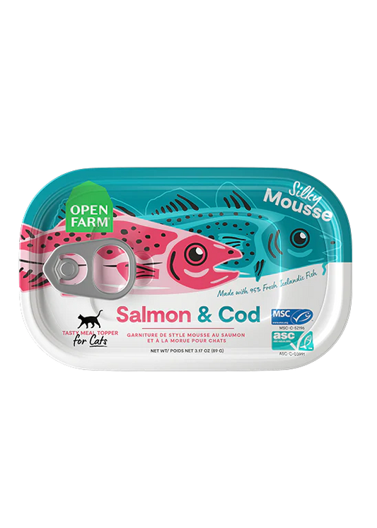 Salmon & Cod Topper for Cats & Dogs | Open Farm