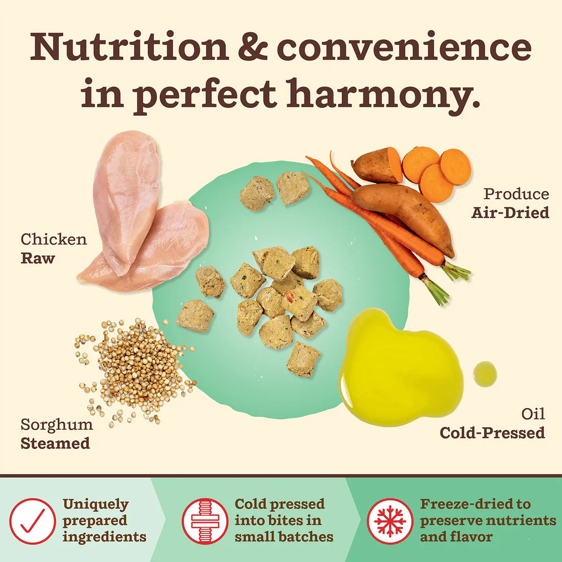 Primal Kibble in the Raw Dog Food Chicken Recipe
