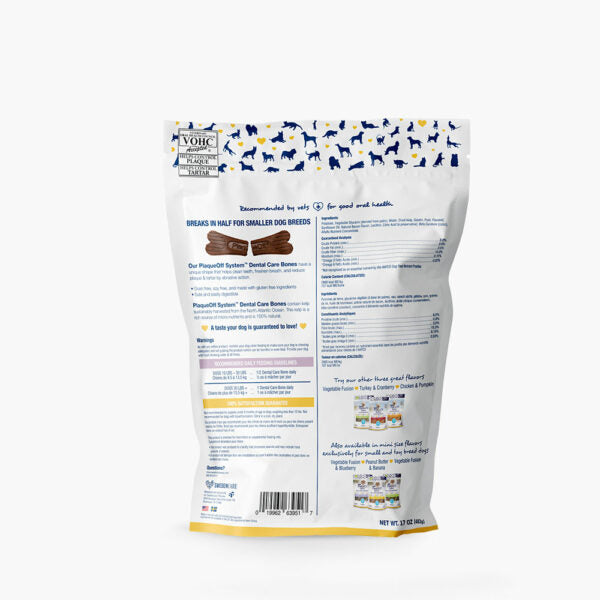 ProDen PlaqueOff System™ Dental Care Bones- Bacon Flavor